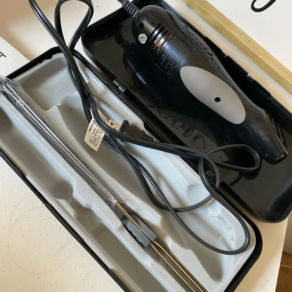 Oster Electric Carving Knife Set black with box